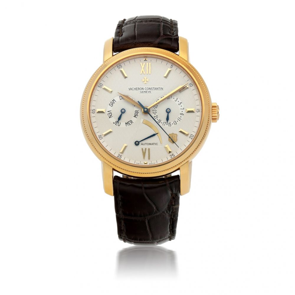 VACHERON CONSTANTIN | JUBILEE 1755, REF 85250 YELLOW GOLD WRISTWATCH WITH DAY, DATE AND POWER RESERVE INDICATION CIRCA 2005