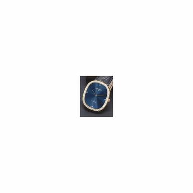 A GOLD ELLIPTICAL WRISTWATCH, PATEK PHILIPPE CO., GEN