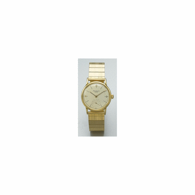 A GOLD WATCH WITH BRACELET, PATEK PHILIPPE CO., GEN