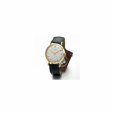 A FINE AND RARE OVERSIZED GOLD WRISTWATCH, PATEK PHILIPPE CO., GEN