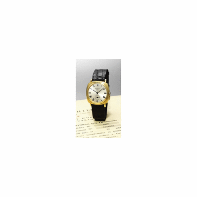 PATEK PHILIPPE - A gold cushion form automatic wristwatch circa 1970, no.1.116.521., ref.3525