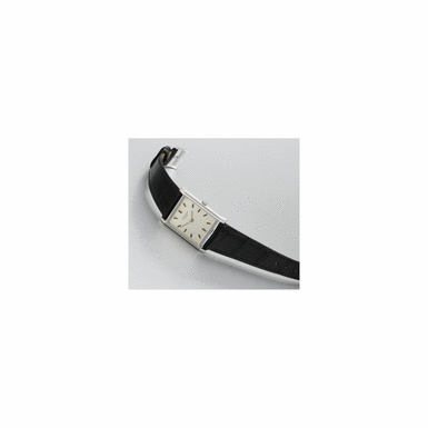 PATEK PHILIPPE - A white gold rectangular wristwatch 1969, no.1.150.281, ref.3519
