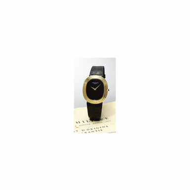 PATEK PHILIPPE - A gold oval automatic wristwatch Grande Ellipse, 1977, no.1.287.889, ref.3634