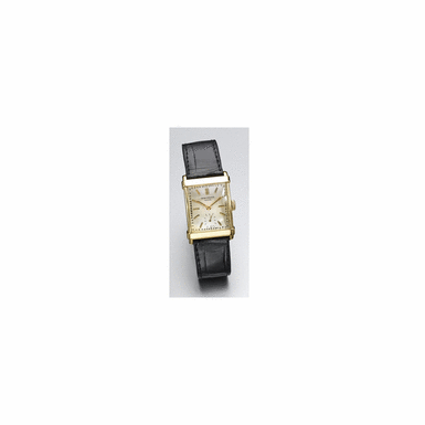 PATEK PHILIPPE - Movement No. 976215, Case No. 684348, Ref 2531, Circa 1954, A Gold Rectangular Wristwatch