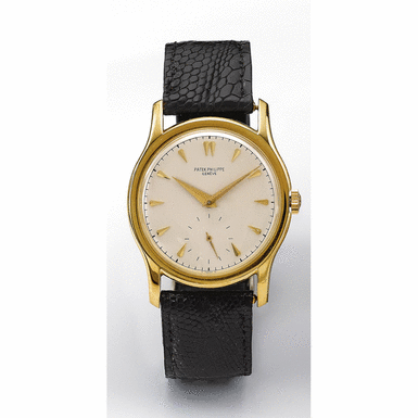 PATEK PHILIPPE - A Gold Wristwatch 1951 REF 2450 MVT 968793 CASE 667205