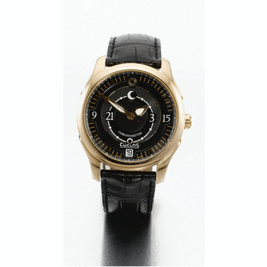CYCLOS - a pink gold automatic wristwatch with date circa 2003 day night no 215