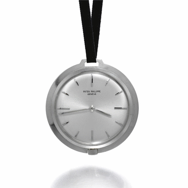 PATEK PHILIPPE - A rare white gold open-faced anti-magnetic keyless lever dress watch 1963 ref 782G 'Golfer' mvt 732350 case 2636004