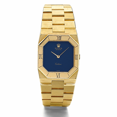 ROLEX - A YELLOW GOLD BRACELET WATCH CIRCA 1975 CELLINI CASE 4353814