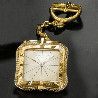 PATEK PHILIPPE - A FINE YELLOW GOLD SQUARE DRESS WATCH CIRCA 1971 REF 799 MVT 1211910 CASE 2627485