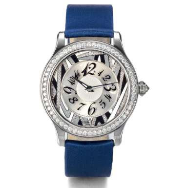 JAEGER-LECOULTRE - A LIMITED EDITION LADY'S WHITE GOLD AND DIAMOND-SET AUTOMATIC WRISTWATCH CIRCA 2007 MASTER TWINKLING DIAMONDS NO 8/100