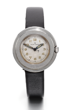 ROLEX - AN UNUSUAL STAINLESS STEEL CENTRE SECONDS WRISTWATCH CIRCA 1937 REF 3190 OYSTER