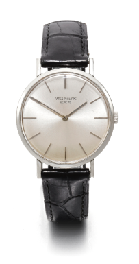 PATEK PHILIPPE - AN 18K WHITE GOLD WRISTWATCH 1973 REF 3537 MVT 1220776 CASE 2733538