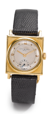 PATEK PHILIPPE - AN 18K YELLOW GOLD SQUARE WRISTWATCH 1929-1939 REF 562 MVT 820343 CASE 617323