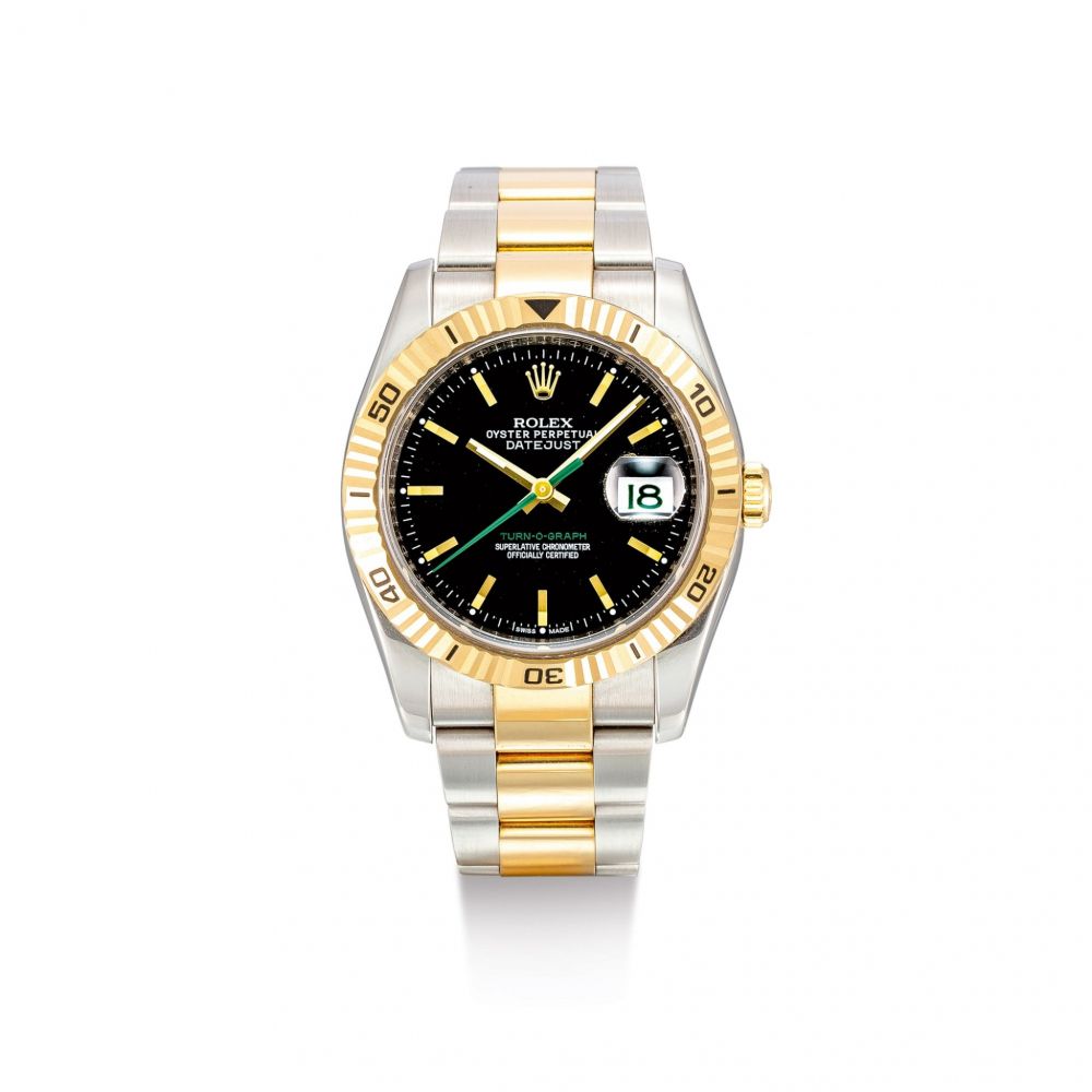 ROLEX | DATEJUST, REFERENCE 116263, A YELLOW GOLD AND STAINLESS STEEL WRISTWATCH WITH DATE AND BRACELET, CIRCA 2011 | 勞力士 | Datejust 型號116263 黃金及精鋼鏈帶腕錶，備日期顯示，錶殼編號D000050，約2011年製