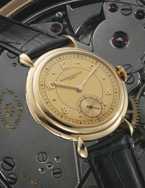 Vacheron Constantin A VERY RARE AND MOST PROBABLY UNIQUE 18K PINK GOLD MINUTE-REPEATING WRISTWATCH REF 4261 MVT 442297 CASE 276209 MADE IN 1943