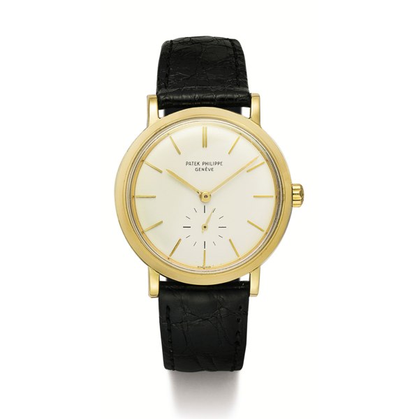 Patek Philippe A FINE YELLOW GOLD AUTOMATIC WRISTWATCH MADE IN 1960 REF 3415 MVT 766809 CASE 2609672