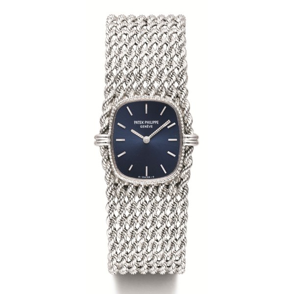 Patek Philippe A LADY'S WHITE GOLD BRACELET WATCH CIRCA 1989 REF 4266 MVT 1414189 CASE 2787245