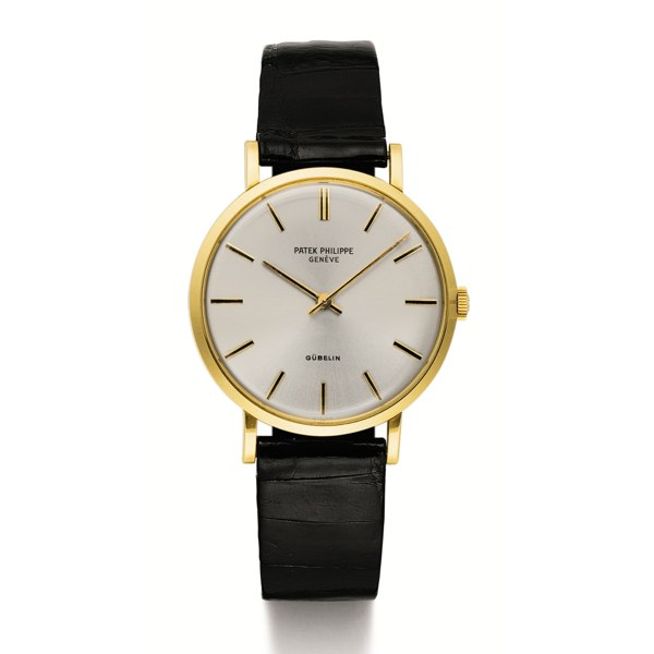 Patek Philippe A YELLOW GOLD WRISTWATCH, RETAILED BY GUBELIN MADE IN 1969 REF 3538 MVT 1150735 CASE 2680787