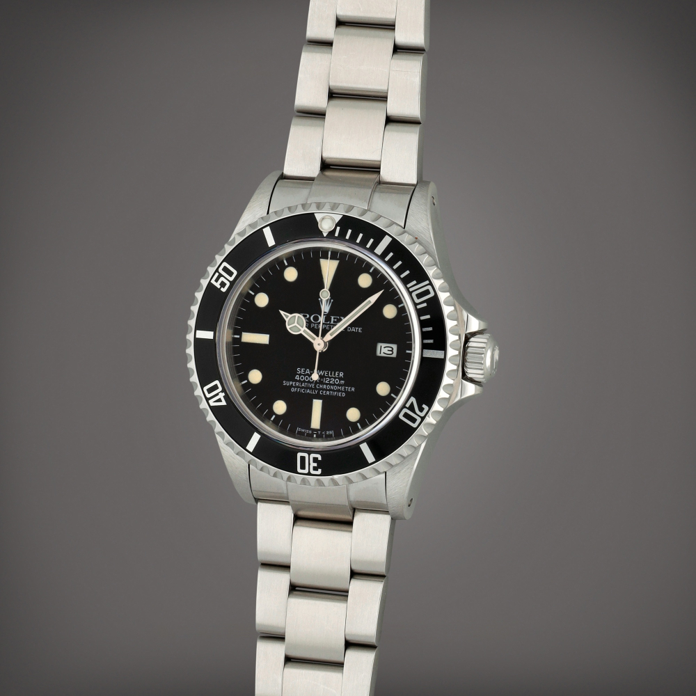 Sea-Dweller, Reference 16660 | A stainless steel wristwatch with date and bracelet | Circa 1982