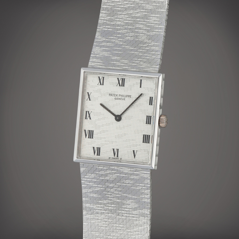 Reference 3550 | A white gold bracelet watch | Circa 1971