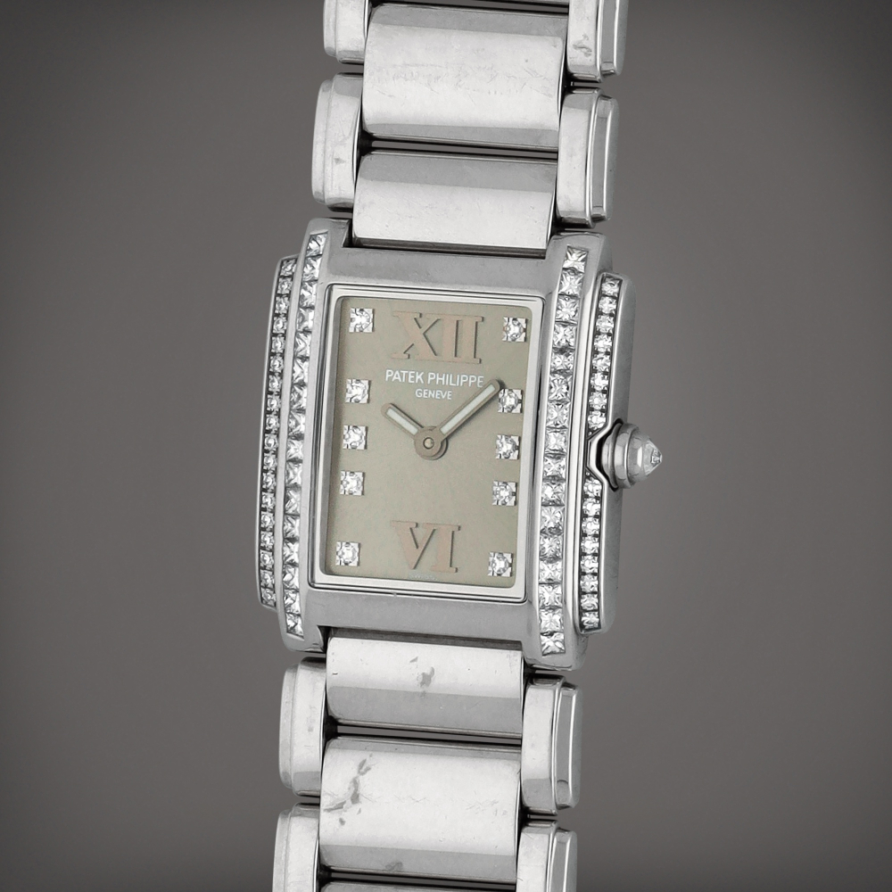 Twenty-4, Reference 4908/20 | A white gold and diamond-set wristwatch with bracelet | Circa 2004