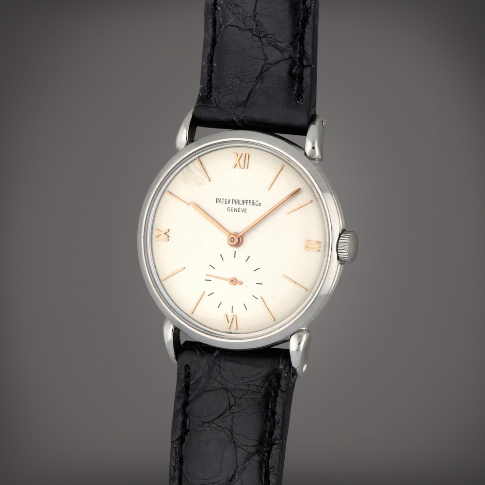 Calatrava, reference 1461 | A stainless steel wristwatch | Circa 1946