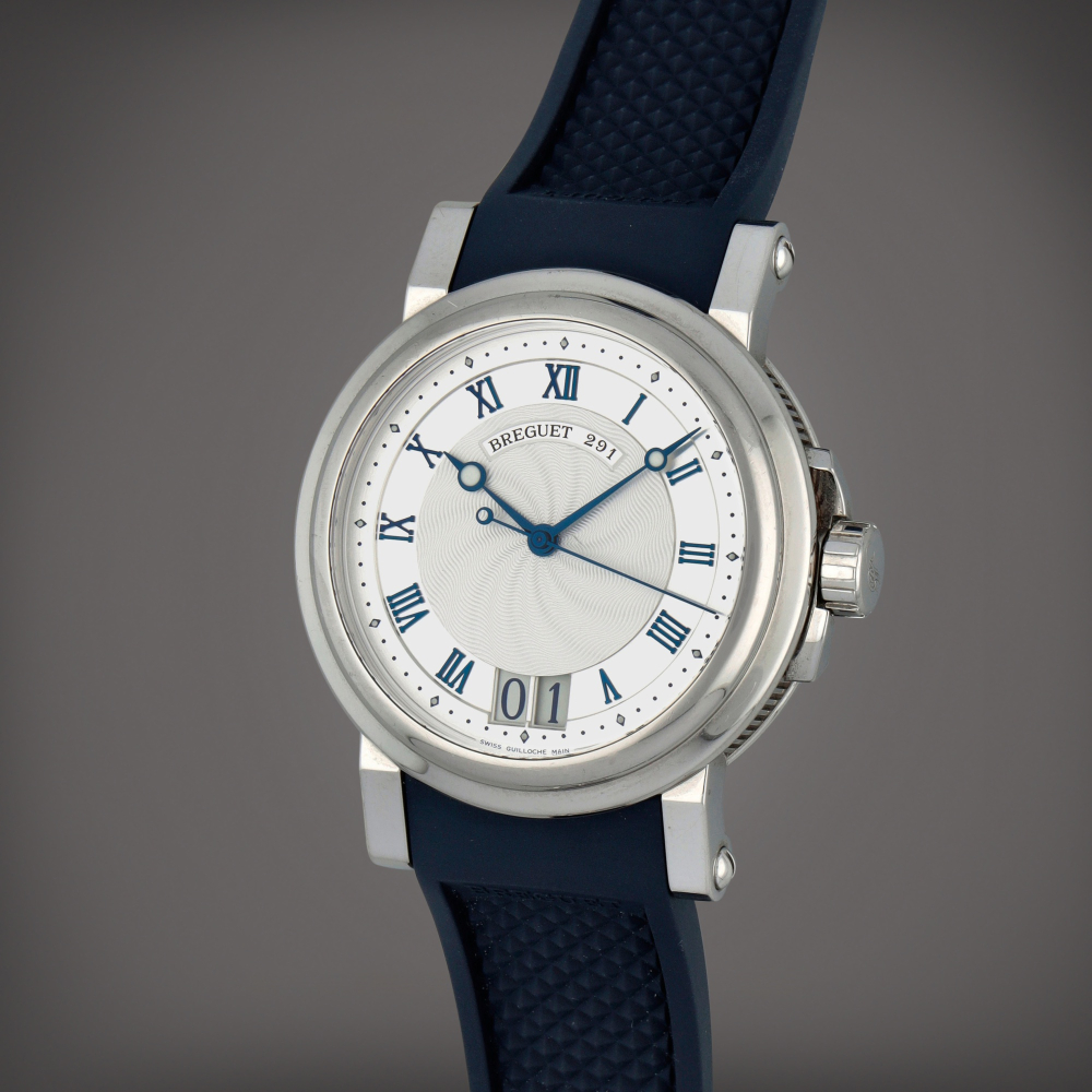 Marine, Reference 5817 | A stainless steel wristwatch with digital date display | Circa 2005