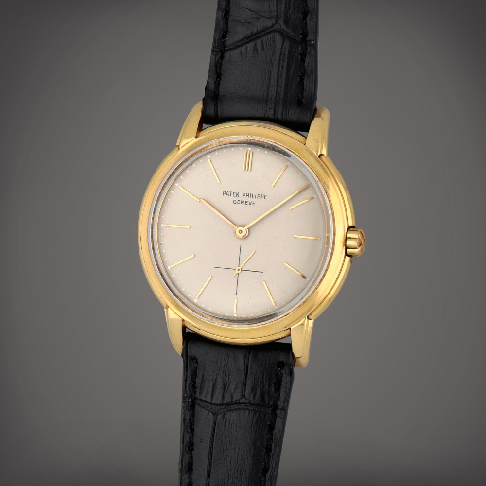 Reference 3433 | A yellow gold wristwatch | Made in 1962