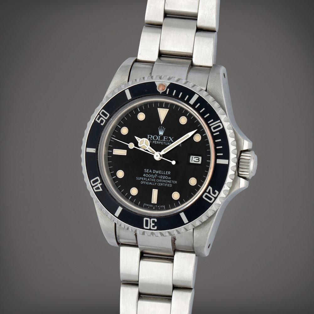 Rolex

Sea-Dweller 'Triple 6', Reference 16660 | A stainless steel wristwatch with date, helium escape valve and bracelet | Circa 1984