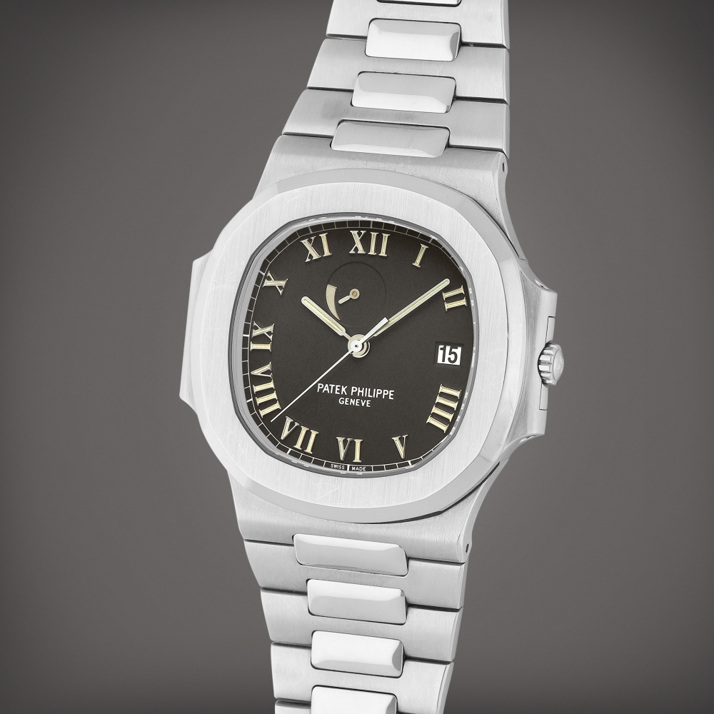 Patek Philippe

Nautilus, Reference 3710/1A | A stainless steel wristwatch with date, power reserve indication and bracelet | Circa 1998