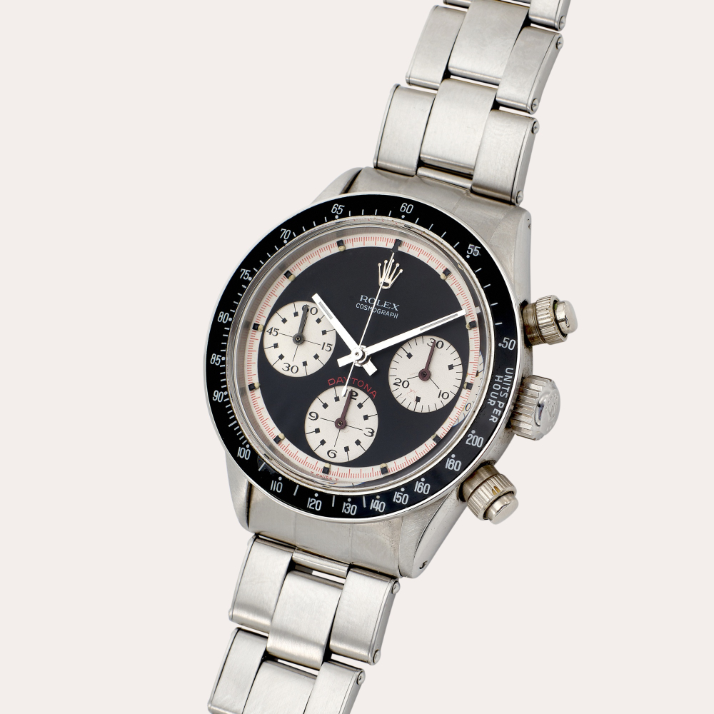 Rolex Daytona ‘Paul Newman’, Reference 6240 | A stainless steel chronograph wristwatch with bracelet | Circa 1967