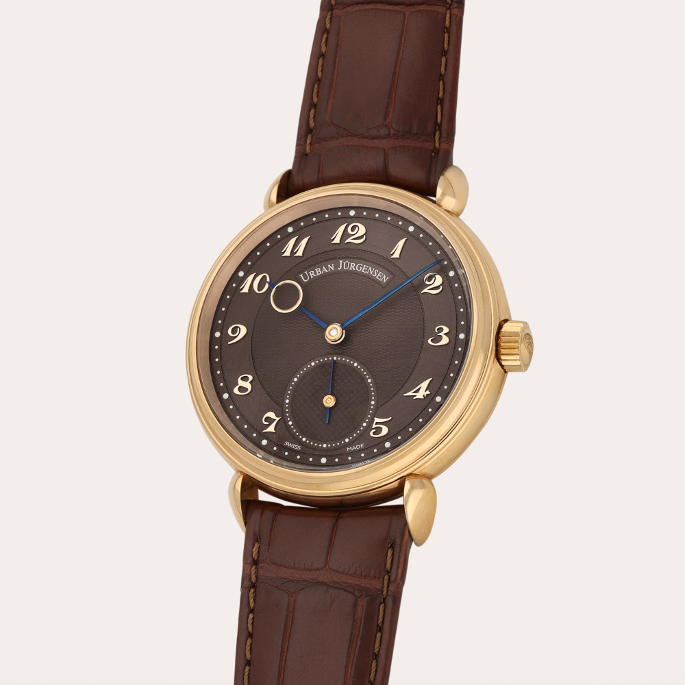 Urban Jürgensen Reference 1140 | A limited edition pink gold wristwatch | Circa 2022