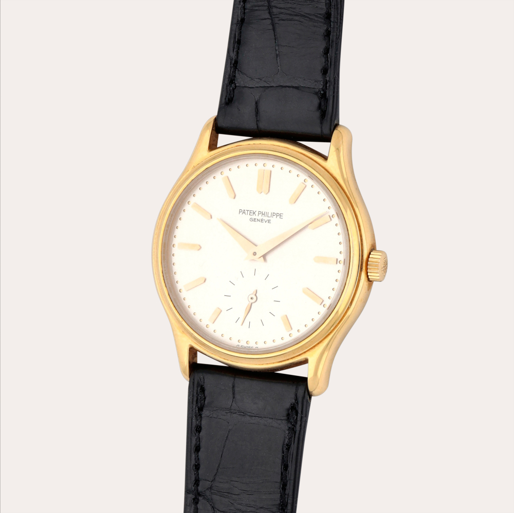 Patek Philippe Calatrava, Reference 3923 | A yellow gold wristwatch | Circa 1990