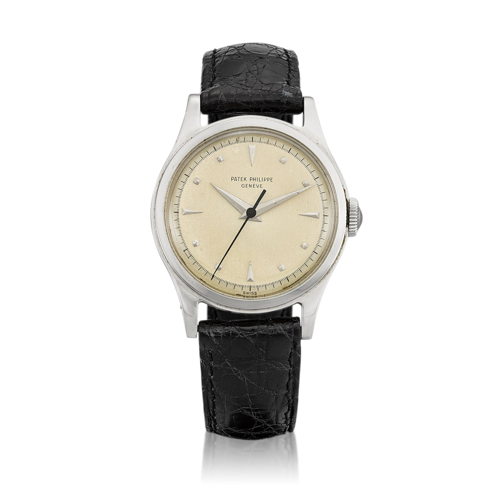 Reference 2508  A stainless steel wristwatch Made in 1956    2508  1956