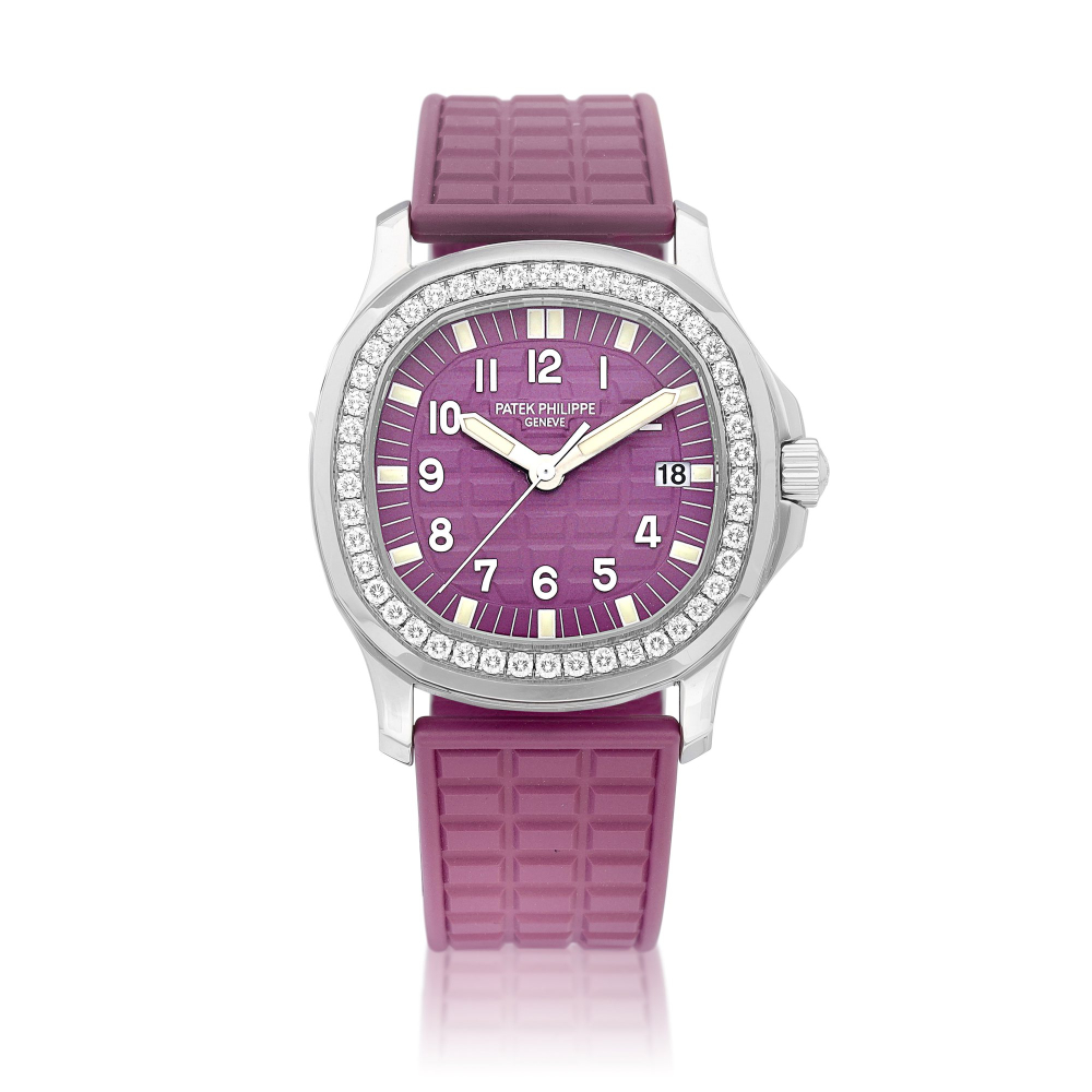 Aquanaut Luce Reference 5067  A stainless steel and diamondset wristwatch with date Circa 2006    Aquanaut Luce 5067  2006