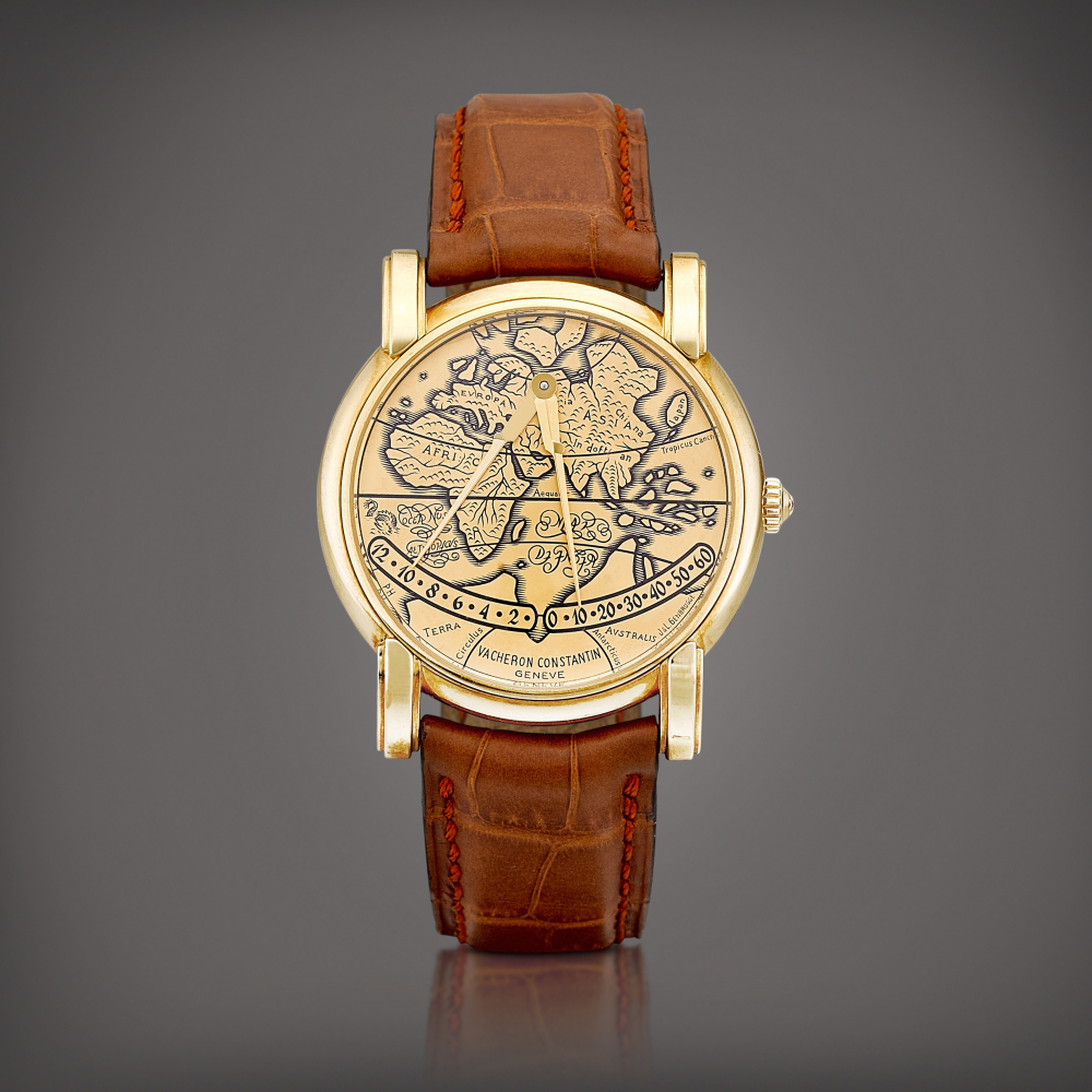 Mercator Reference 43050  A yellow gold retrograde wristwatch Circa 1995    Mercator 43050  1995