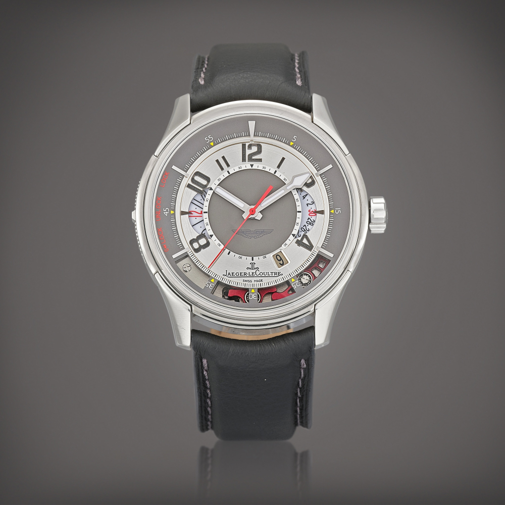 Amvox 2 Chronograph Aston Martin Reference 192625  A limited edition platinum and titanium vertical trigger chronograph wristwatch with date Circa 2006    Amvox 2 Chronograph Aston Martin 192625  2006