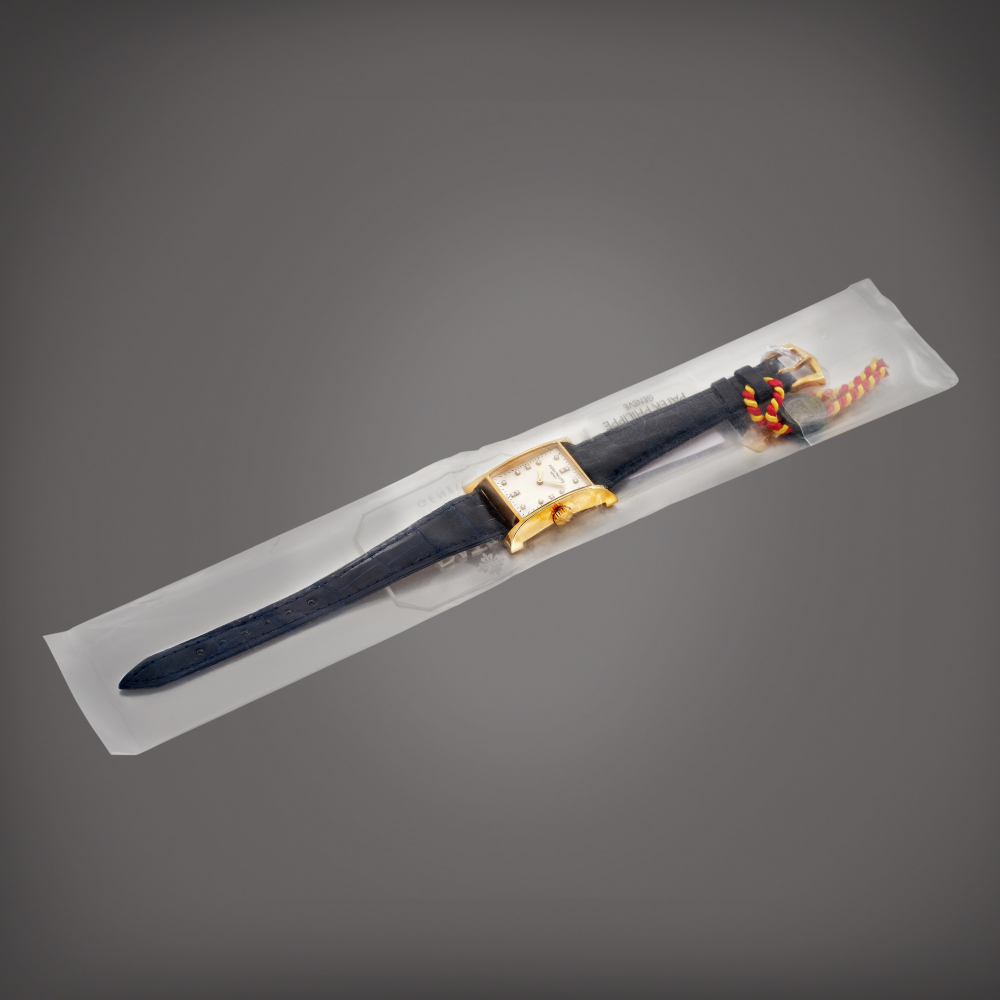 Pagoda Reference 4900  A limited edition yellow gold and diamondset wristwatch in single factory seal Made to commemorate the opening of Patek Philippes watchmaking centre in Geneva Made in 1997    Pagoda 4900  1997