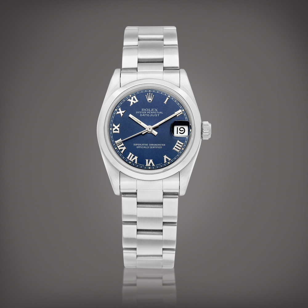 DateJust Reference 68240  A stainless steel wristwatch with date and bracelet Circa 1995    DateJust 68240  1995