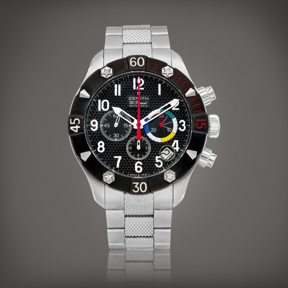 Defy Classic Chrono Aero Reference 0305164000  A stainless steel chronograph wristwatch with date and bracelet Circa 2008   Defy Classic Chrono Aero 0305164000  2008