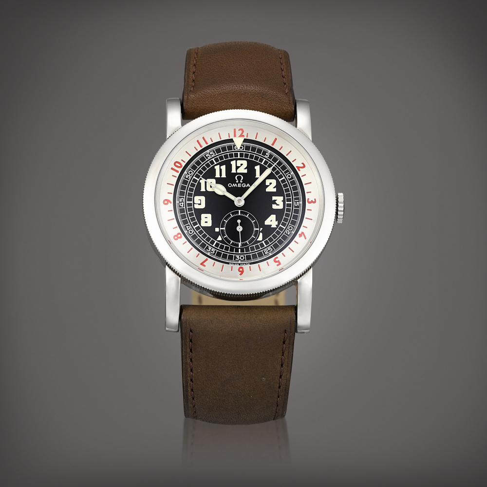 The Museum Collection 1938 Aviator Reedition Reference 57005007  A limited edition stainless steel wristwatch Circa 2000     1938 Aviator Reedition 57005007  2000