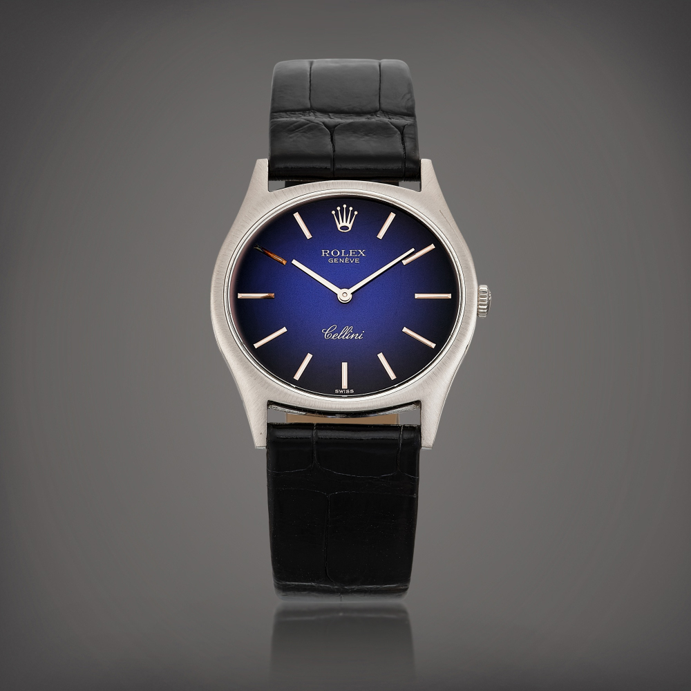 Cellini Reference 3806  A white gold wristwatch Circa 1975    Cellini 3806  1975