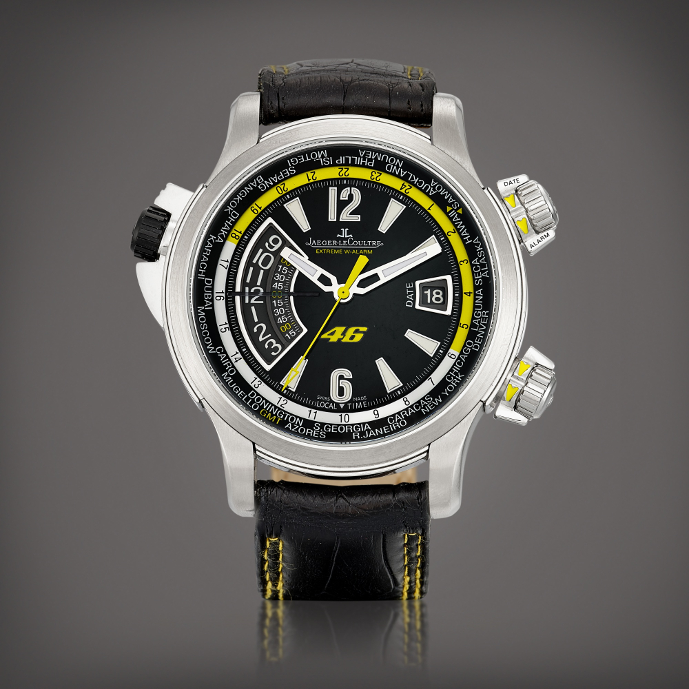 Master Compressor Extreme WAlarm Reference 150T42  A limited edition titanium world time wristwatch with alarm and date Circa 2010    Master Compressor Extreme WAlarm 150T42  2010