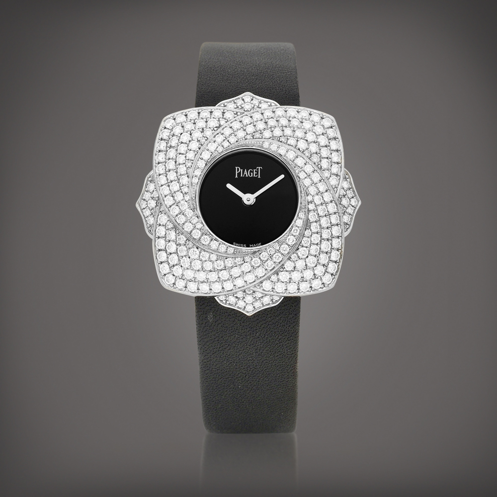 Limelight Reference 11011  A white gold and diamondset wristwatch with rotating case Circa 2013    Limelight 11011  2013