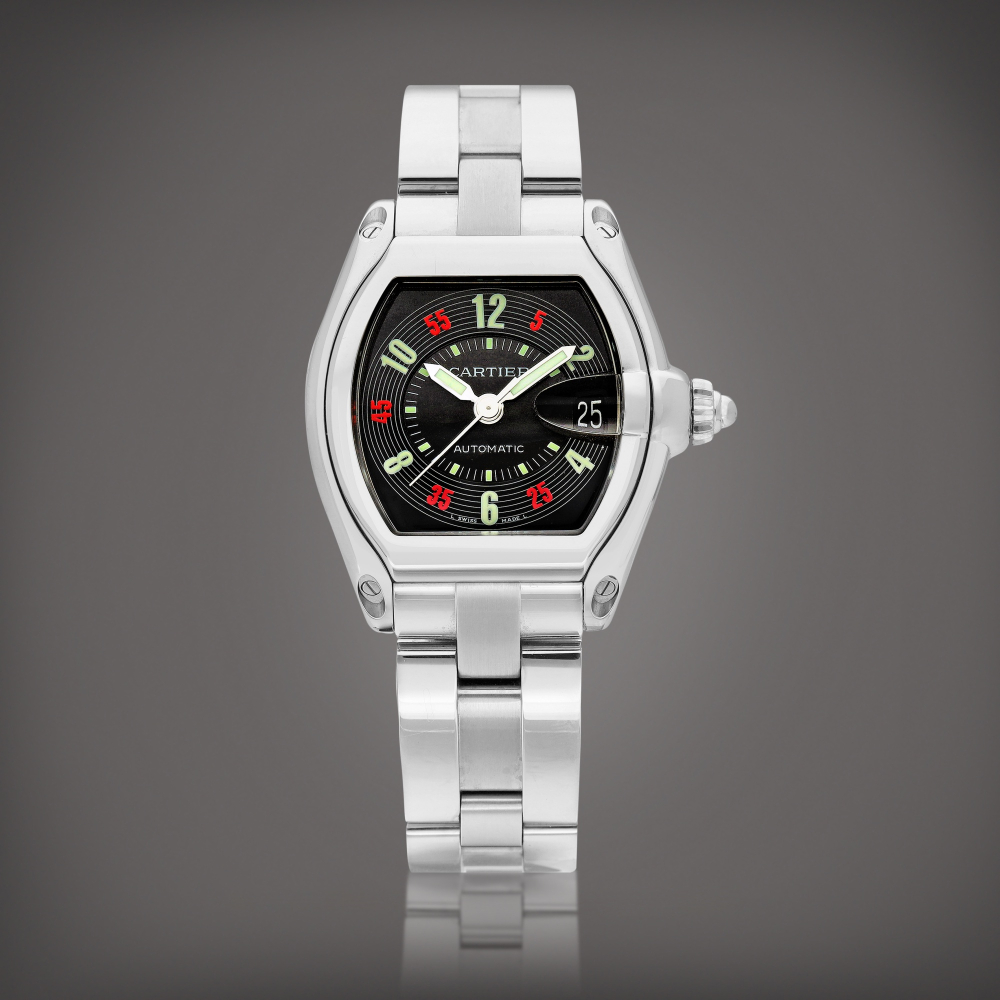 Roadster Reference 2510  A stainless steel wristwatch with date and bracelet Circa 2002    Roadster 2510  2002