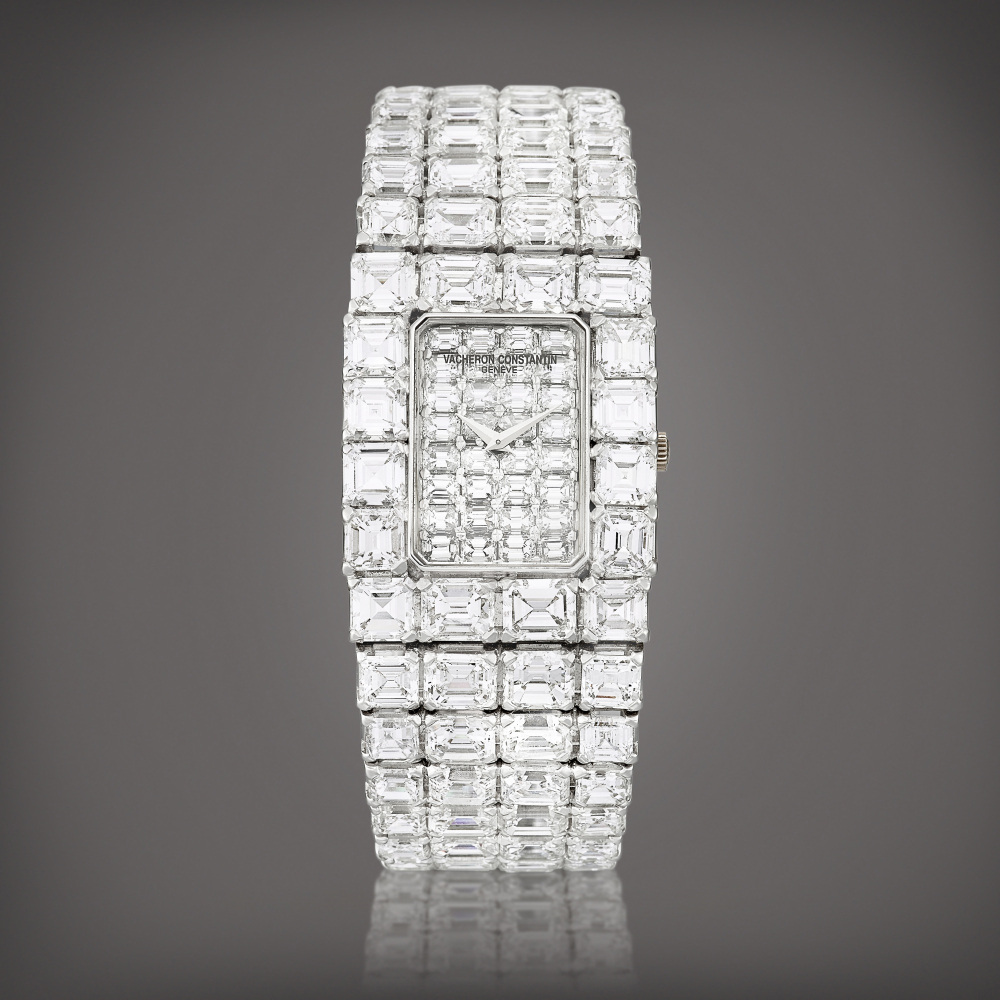 King Kalla  A magnificent white gold and diamondset bracelet watch Circa 1990    KING KALLA  1990