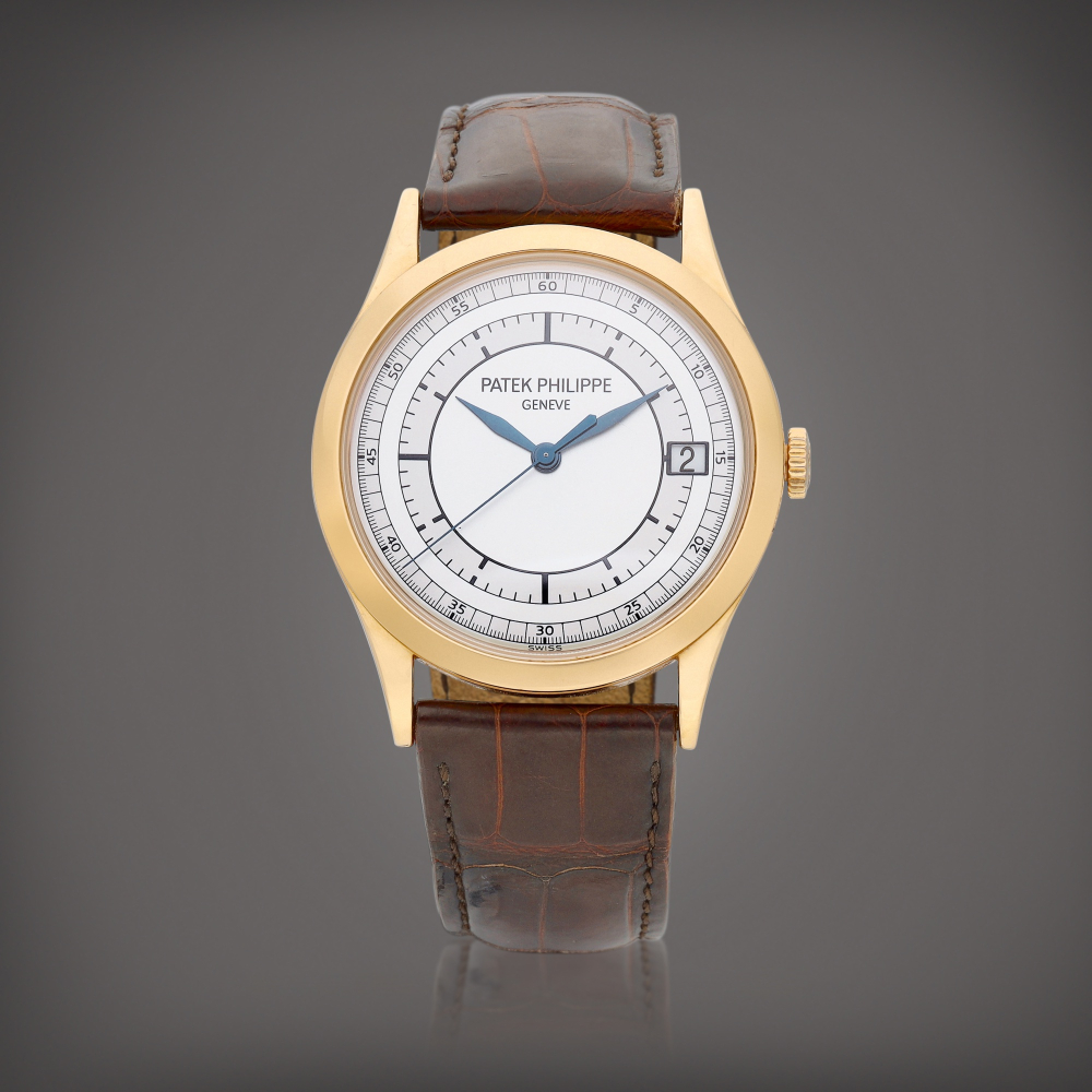Calatrava Reference 5296  A pink gold wristwatch with date Circa 2010    Calatrava 5296  2010