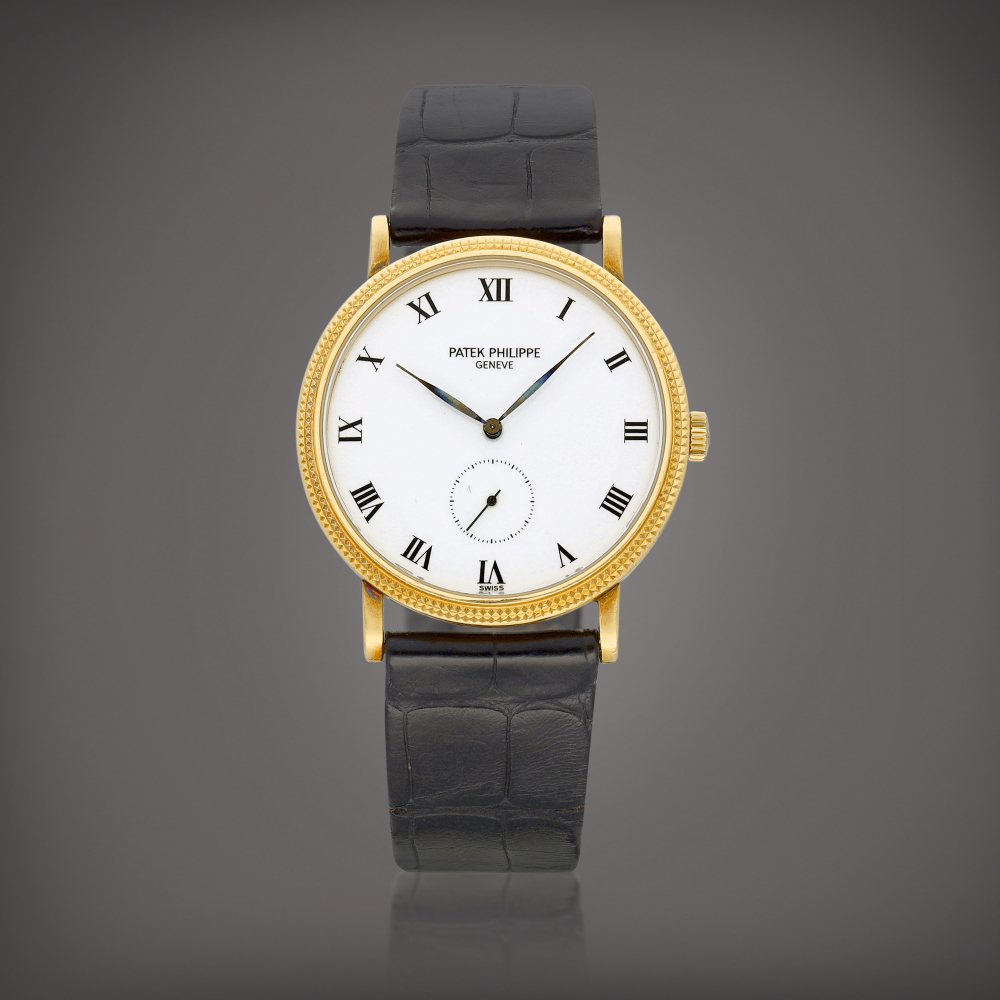 Calatrava Reference 3919  A yellow gold wristwatch Circa 1990    Calatrava 3919  1990