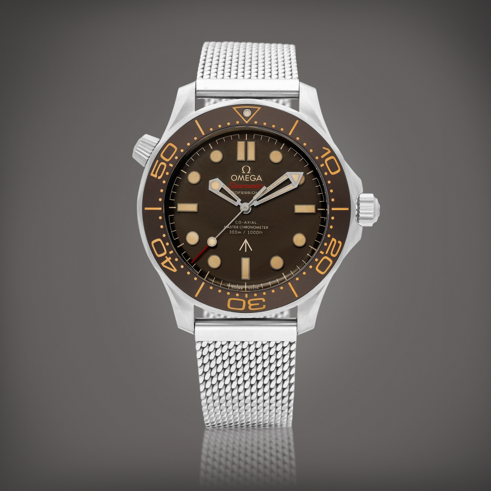 Seamaster Diver 300m 007 Edition Reference 21092422001001  A titanium wristwatch with bracelet Circa 2021    300 007 Edition 21092422001001  2021