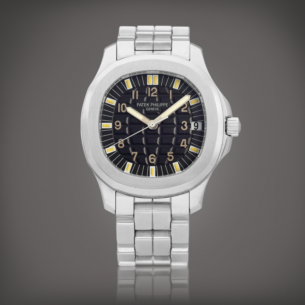 PROPERTY OF A COLLECTOR  Patek Philippe  Aquanaut, Reference 5065 A stainless steel wristwatch with date and bracelet, Circa 2000 